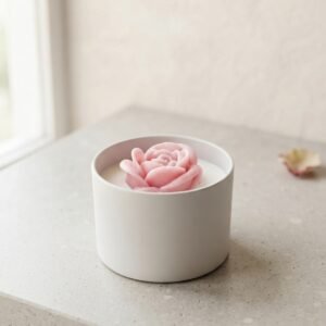 Lata con Rosa