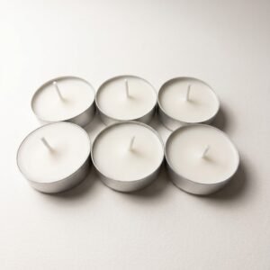 Velas de té (sin fragancia) - 6 unids