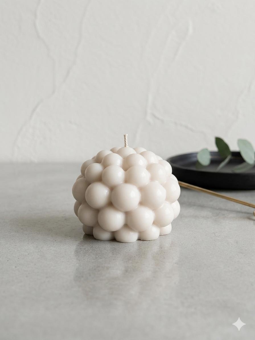 Vela Bubble blanca